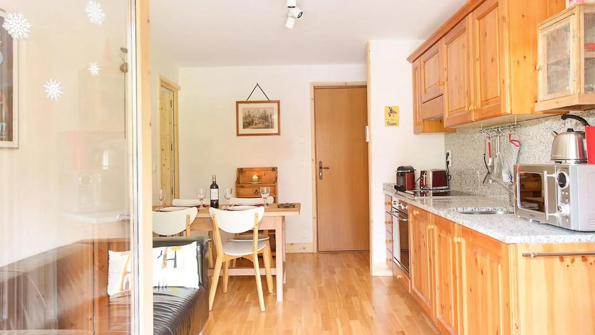 Les Alpages - Newly Renovated - 2Bed - Equipment Storage - Mont-Blanc Views Apartment Les Houches 0*,  France